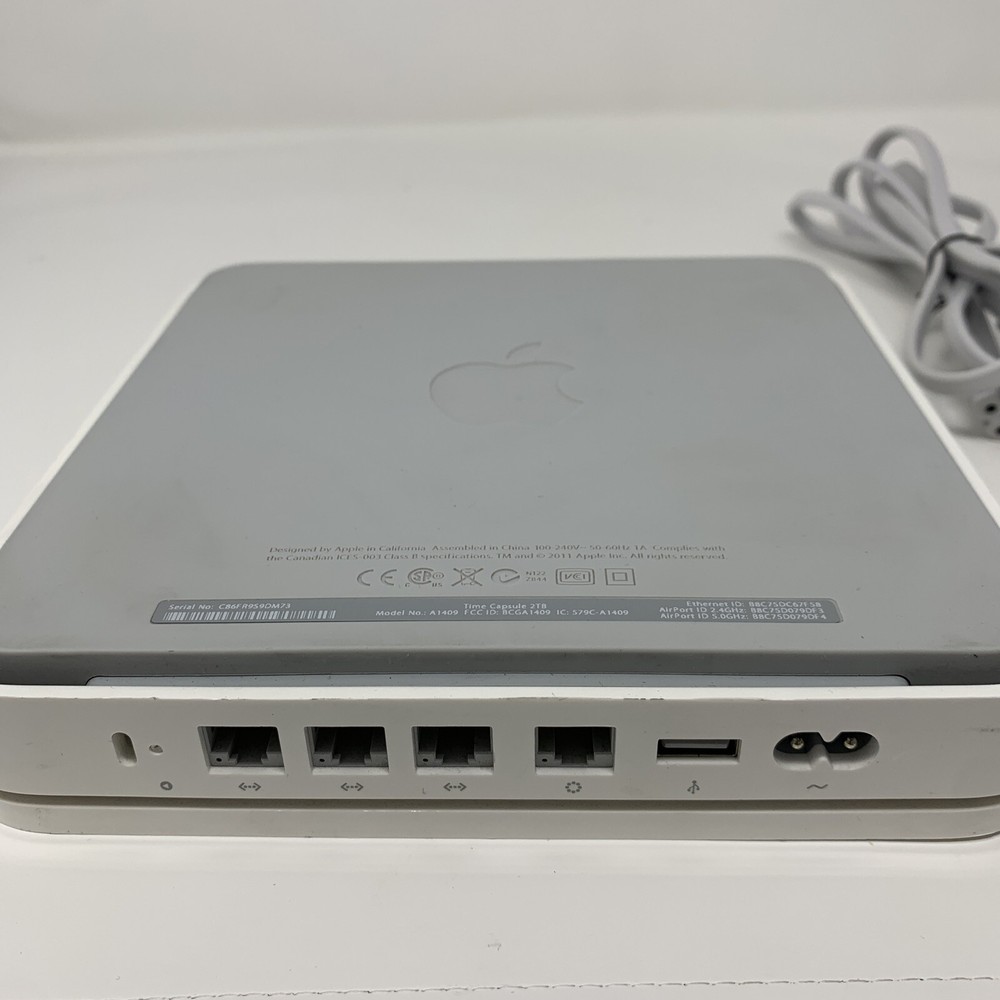 apple time capsule 2tb a1409 2 TB network storage drive