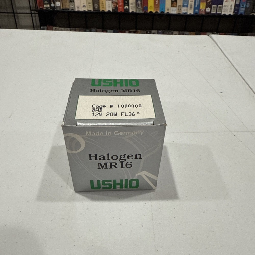 Ushio Halogen Reflector MRI6 Bulb 12V 20W