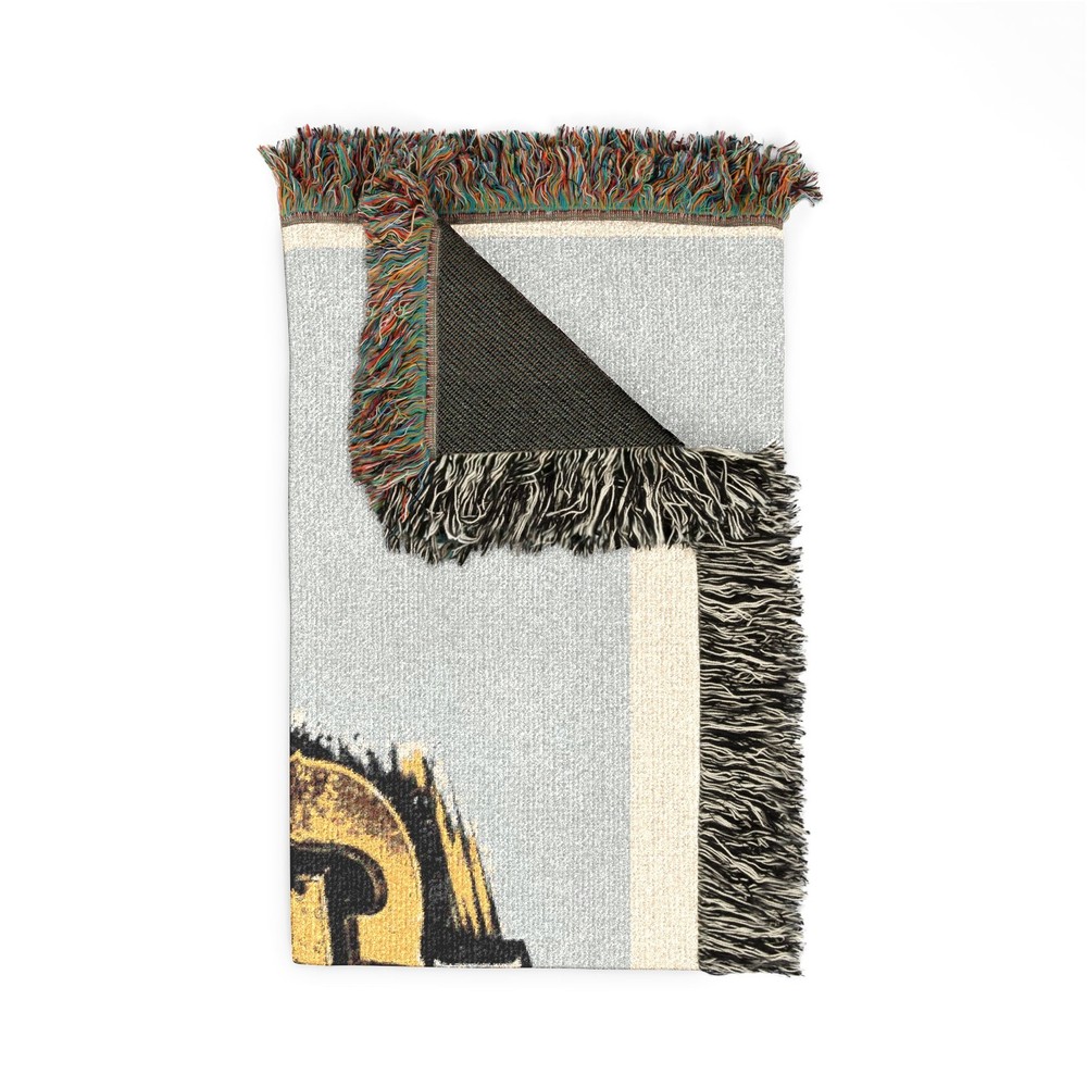 Let God Handle It Woven Blanket | Religious Faith Scripture Throw