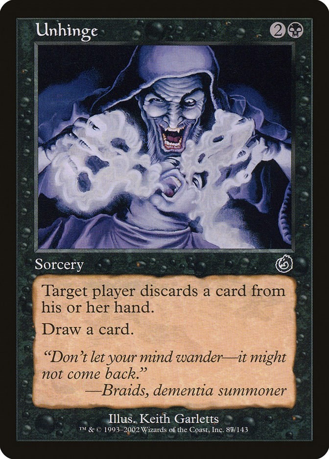 Unhinge Torment 87 MTG LP