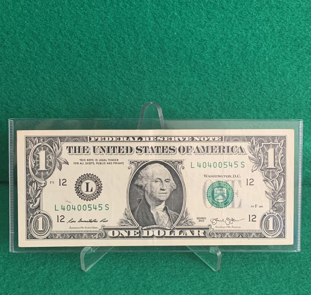 $1 One Dollar Trinary Note Series 2013 (L 40400545 S)