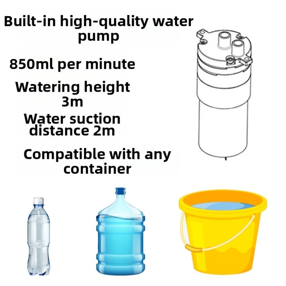 Smart Watering Device with Timer Control for Automatic Plant Irrigation System