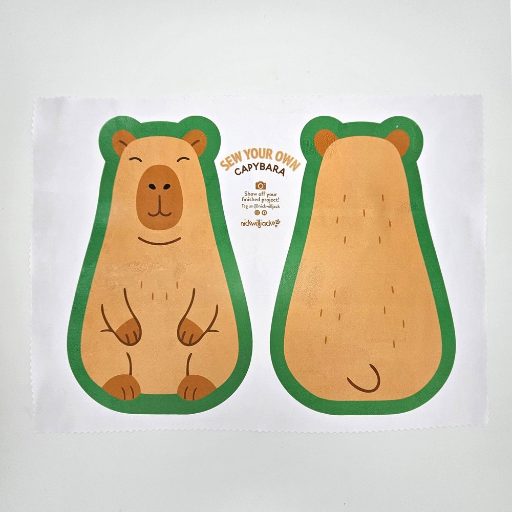 DIY Capybara Sewing Kit