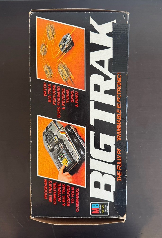 Big Trak MB Electronics Vintage 1979 Fully Programmable Car Truck Working Box