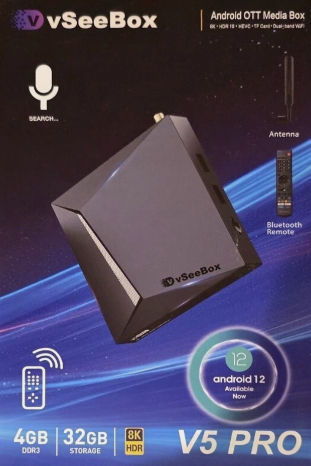 🔥VSEEBOX V5 PRO - FREE SHIPPING!!!!