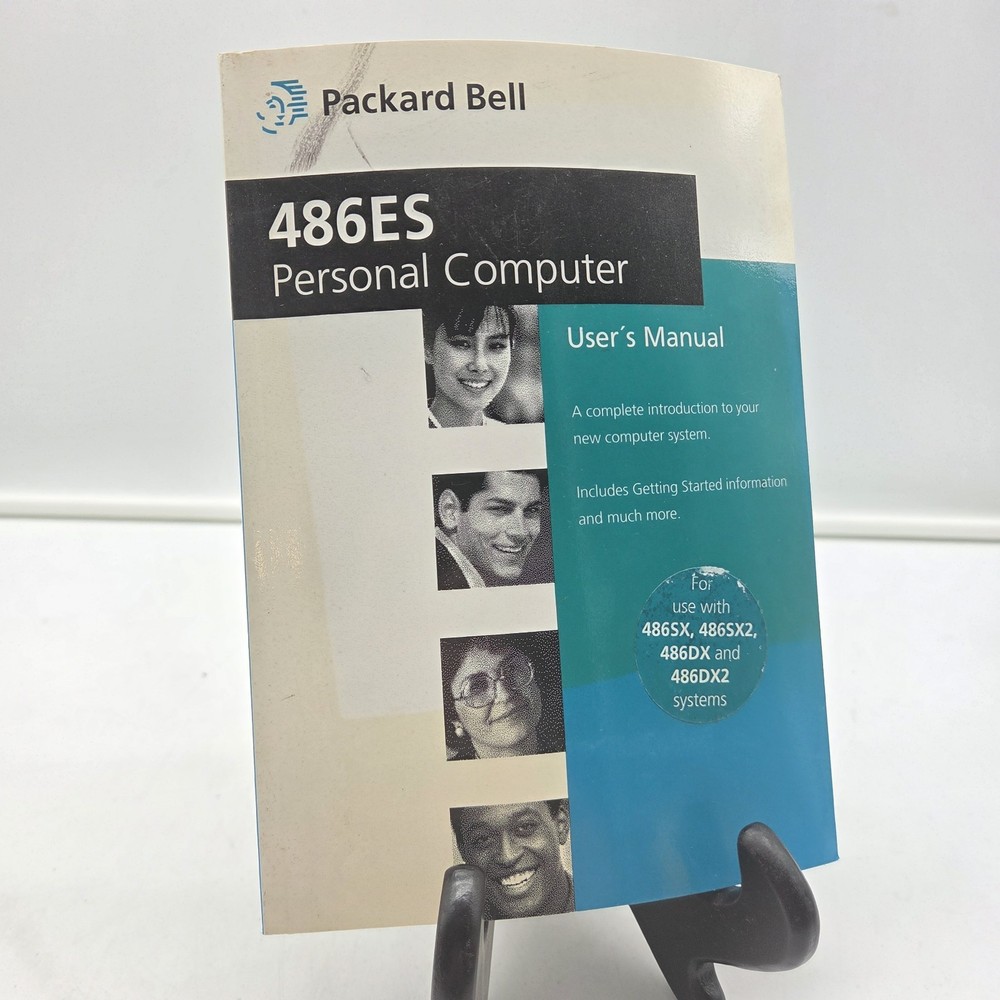 Packard Bell 486ES Personal Computer User’s Manual Vintage PC Guide Book