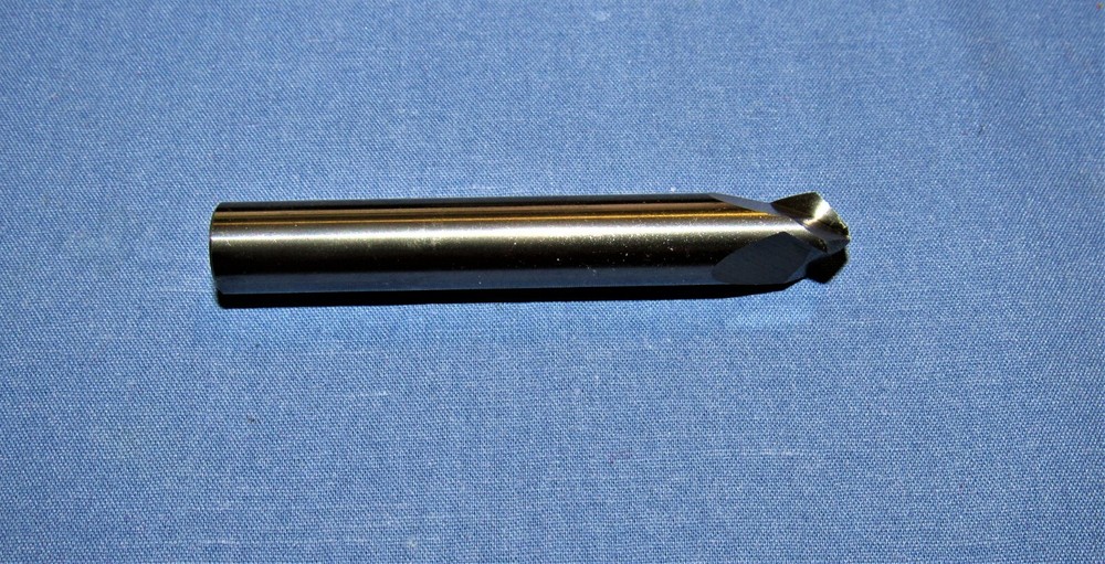Harvey Tool Solid Carbide 3/8" x 50° Helical Flute Chamfer Mill 4Pcs Available