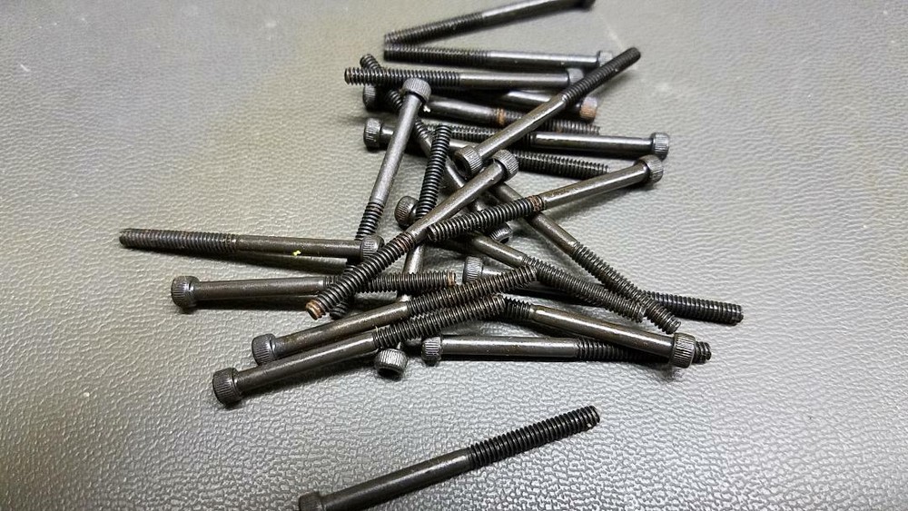 20 pcs 4-40 x 1-1/2 black oxide socket head cap screws