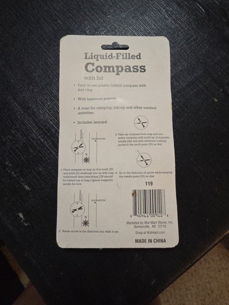 LIQUID FILLED COMPASS