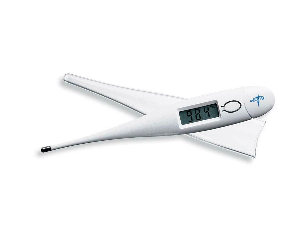 60-Second Oral Digital Stick Thermometer (20 Piece) 10 per case Medline