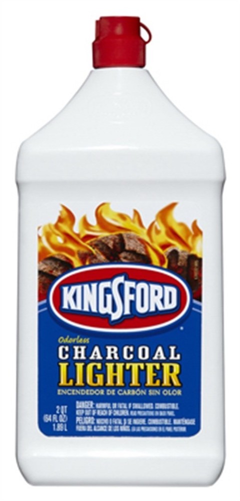 Kingsford Odorless Charcoal Lighter Fluid 32oz Fast Light BBQ Grill Starter