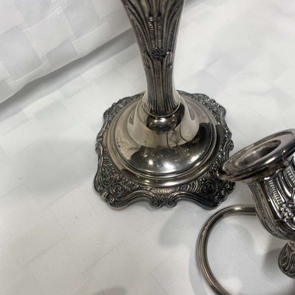 Oneida Community Ltd silverplate candelabra