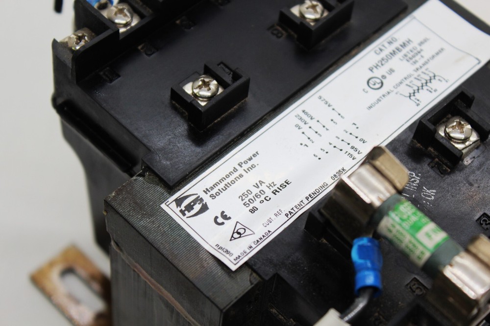 HAMMOND POWER SOLUTIONS PH250MBMH INDUSTRIAL CONTROL TRANSFORMER