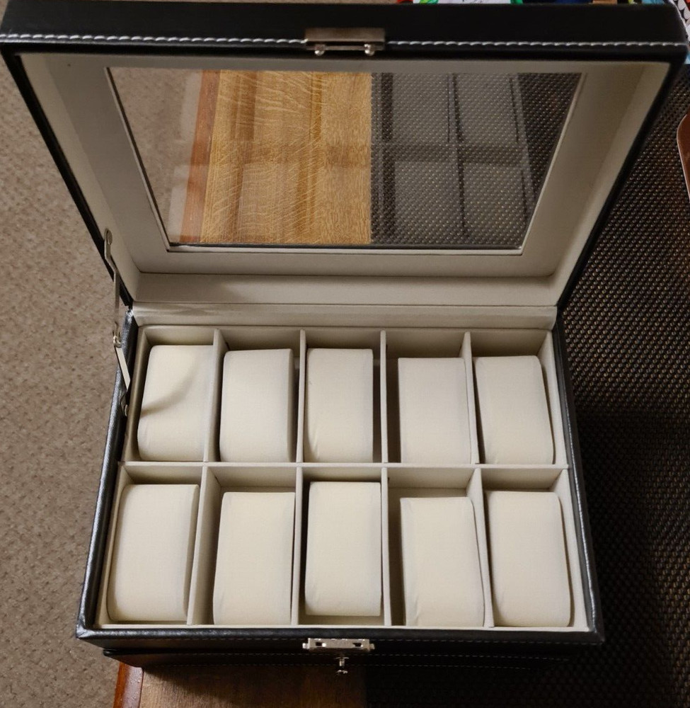 Watch Box Case Storage Display Jewellery Case