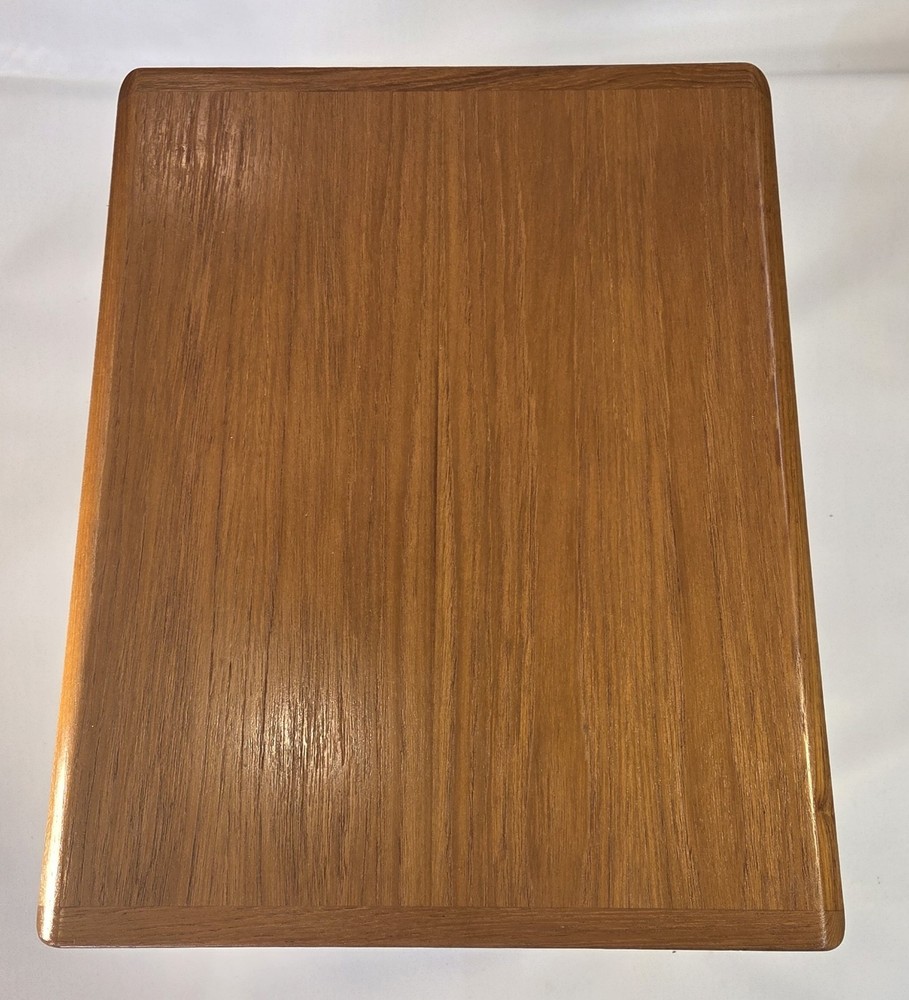 Vintage 1970s Danish teak large nesting Table