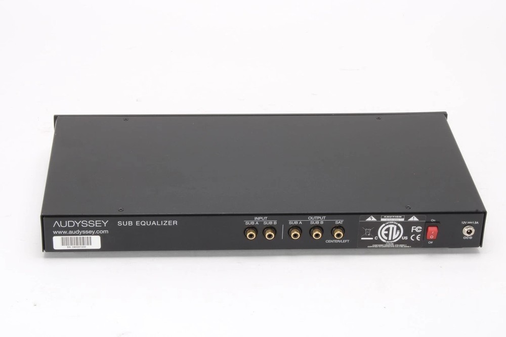 AUDYSSEY Sub Equalizer Featuring MultEQ XT SUBEQ