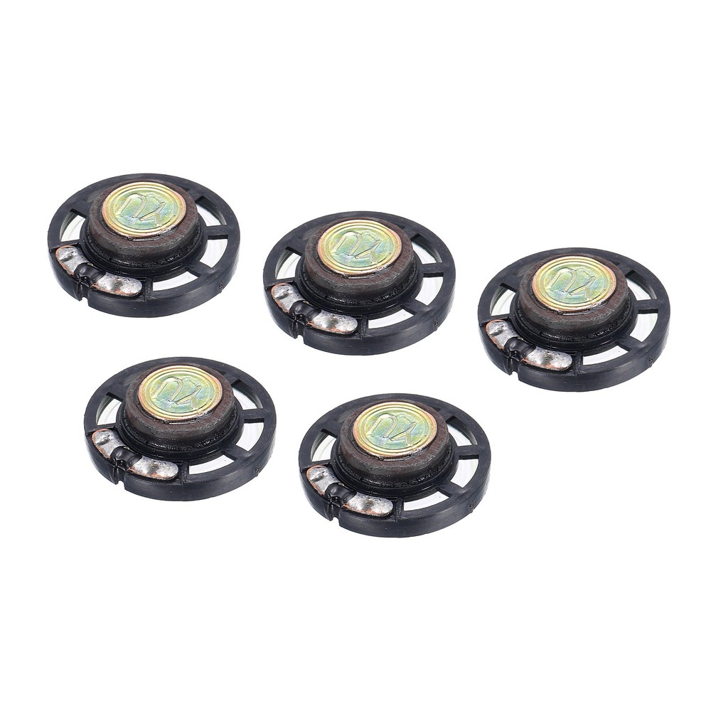 8 Ohm 0.25W Round Internal Magnet Speaker Metal Shell