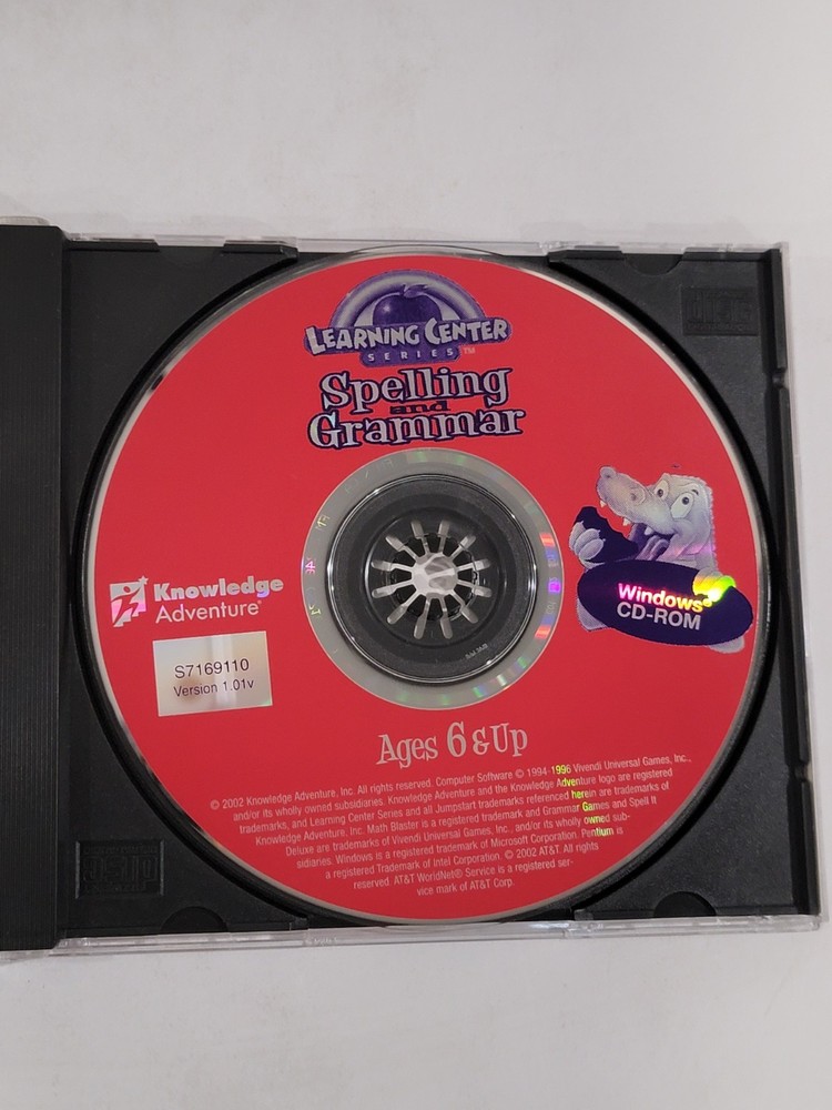 Knowledge Adventure Learning Center Series: Spelling & Grammar PC CD-ROM