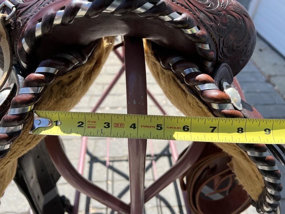 Tom Romano 14” Western Saddle