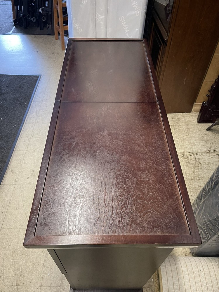 Bar Cabinet With Expandable Top