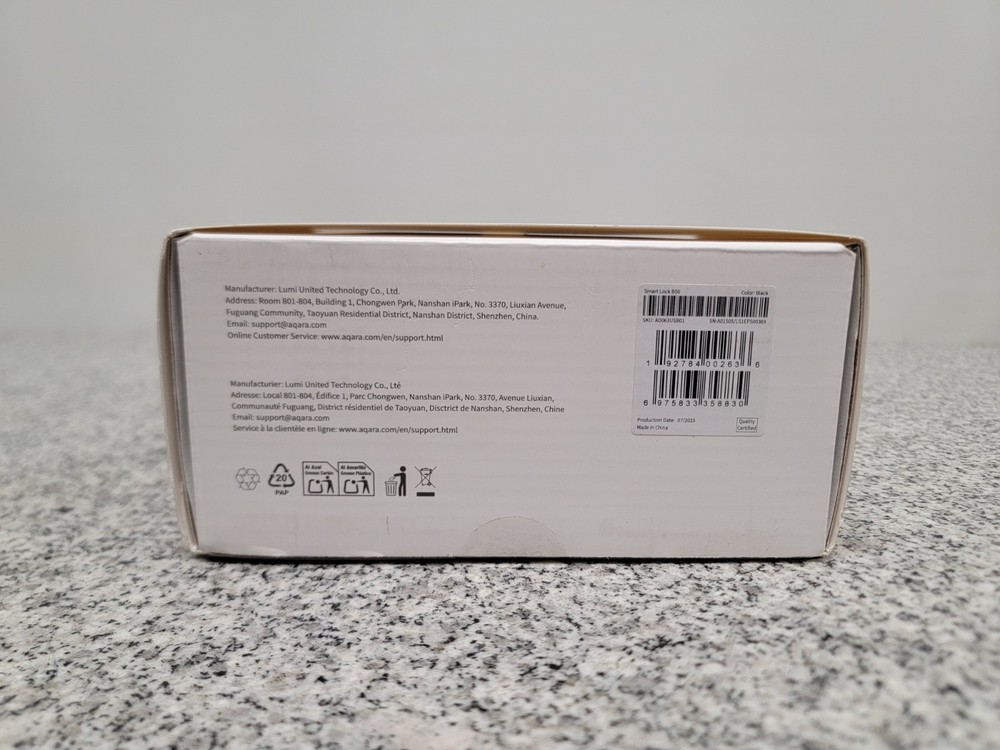 Aqara - Smart Lock B50 - Black