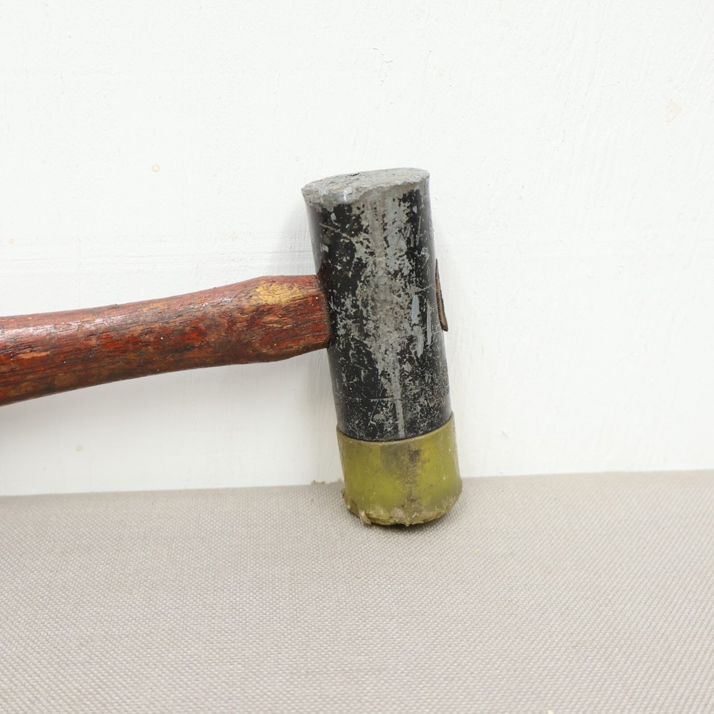 Mac Tools 16OZ Rubber Head Hammer Wooden Handle PH16 User Modified