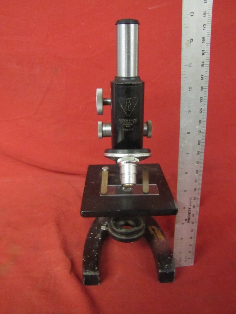 Vintage USA made Bausch & Lomb Microscope