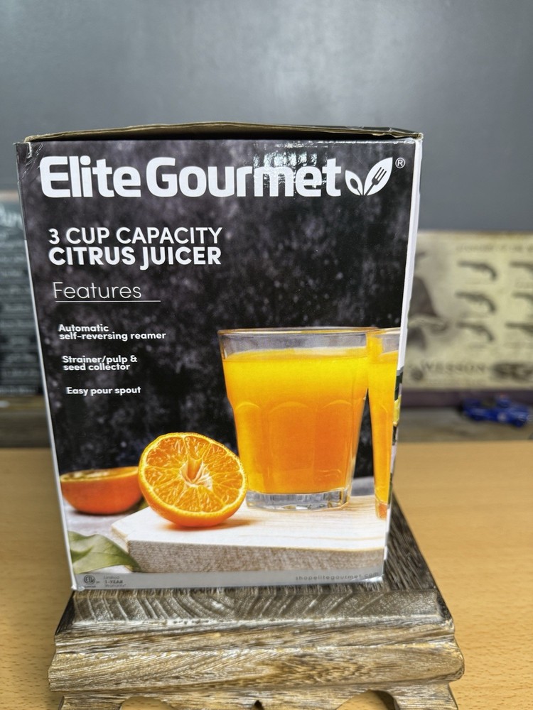 Elite Gourmet 3 Cup juicer