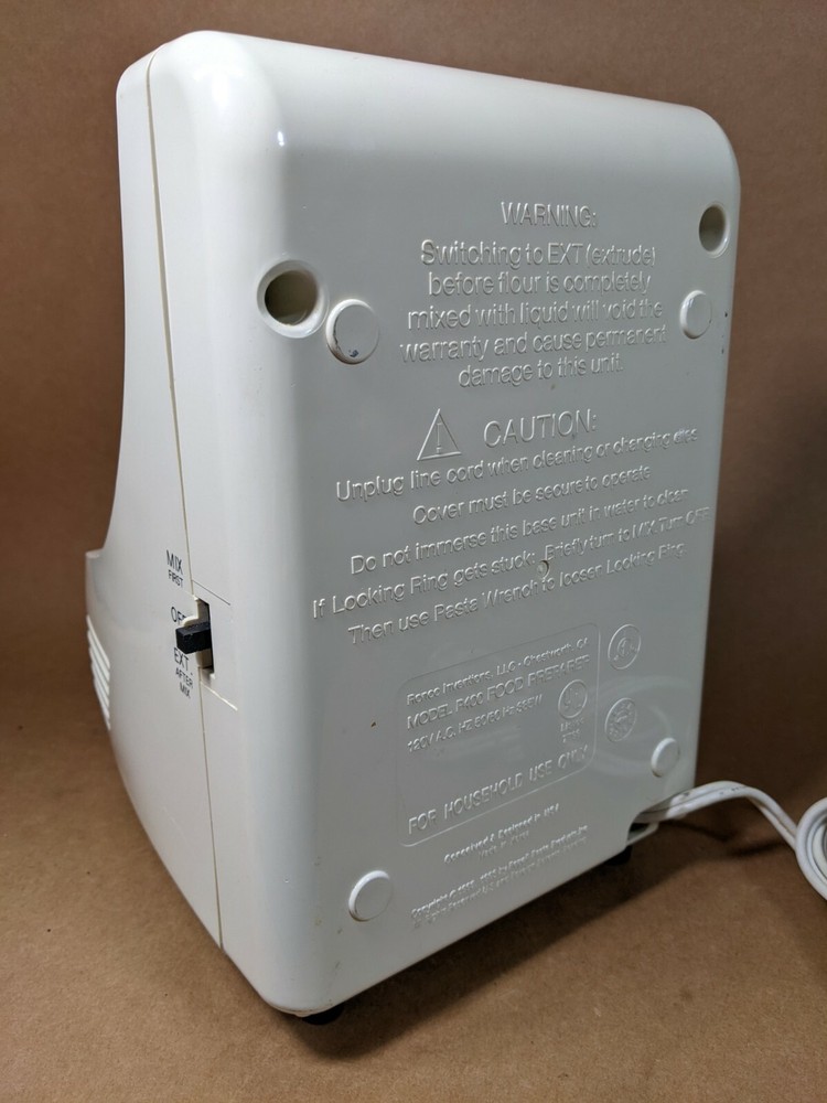 Popeil Pasta Maker P400 Replacement Base