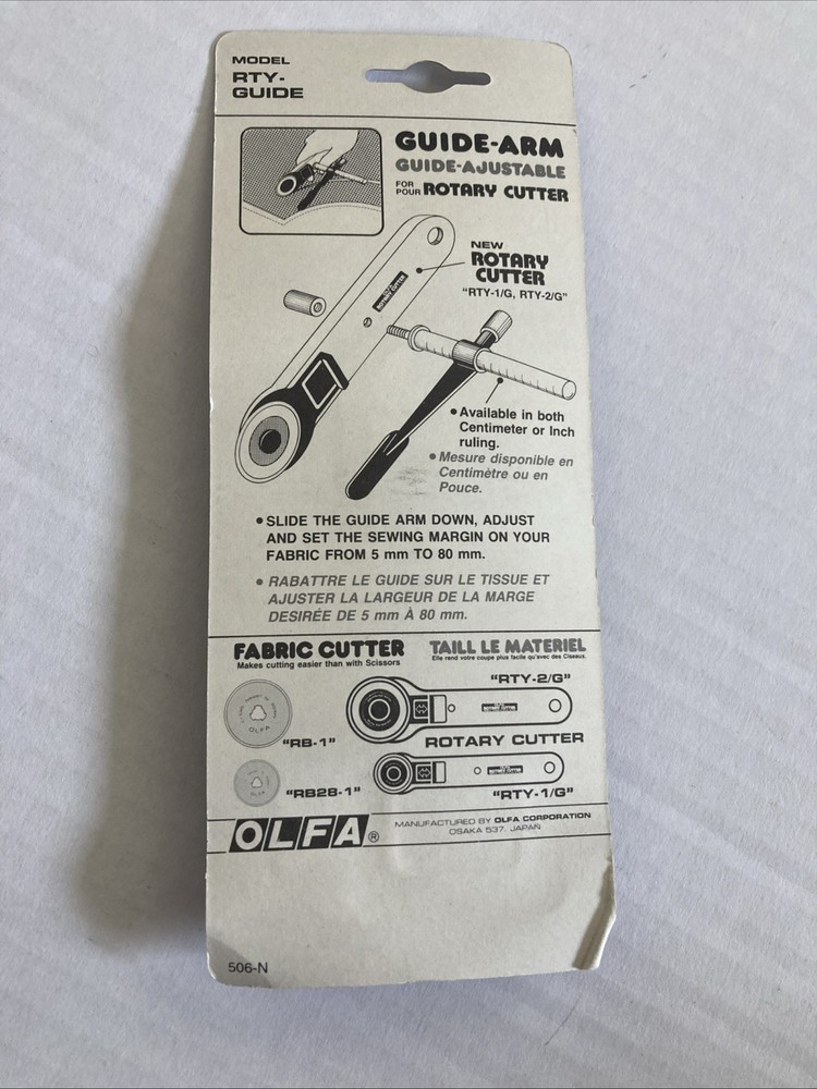 Olga Guide Arm For Rotary Cutter RTY-Guide