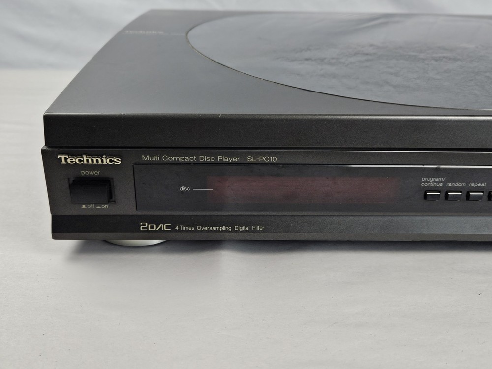 Technics SL-PC10 Multi Compact Disc Player 5 Disc CD Changer Tested Working