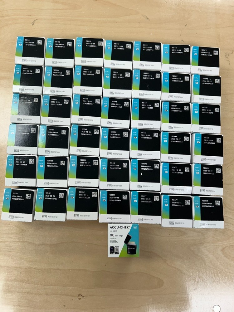 Accu-Chek Guide Test Strips 4300 Total Strips