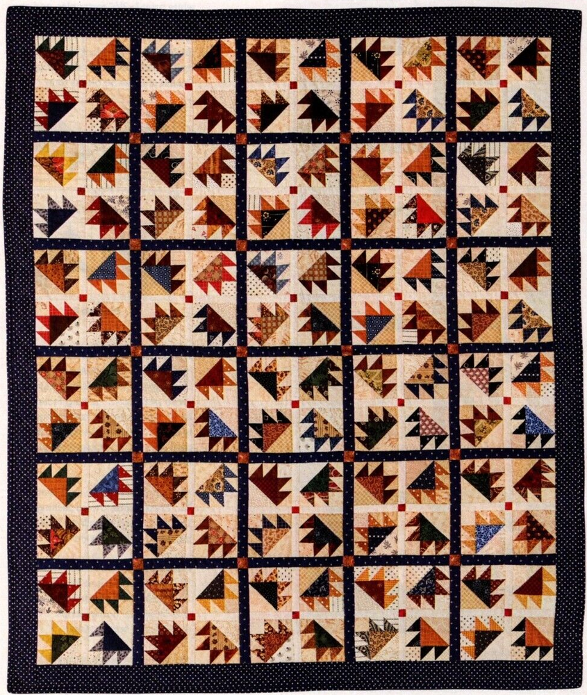 Tiny Tracks Quilt Pattern Pieced DZ