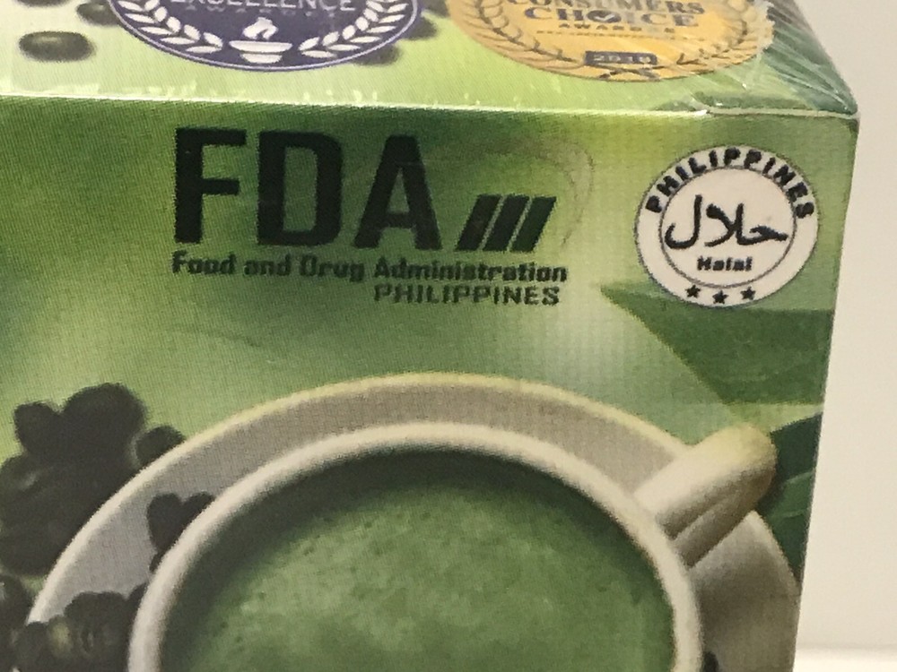 JAVA Instant Green Coffee Moringa & Other Ingredients Powder Drink Mix Mild