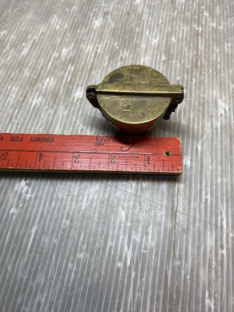Antique Bronze Nesting Weight Set Hinged Lid