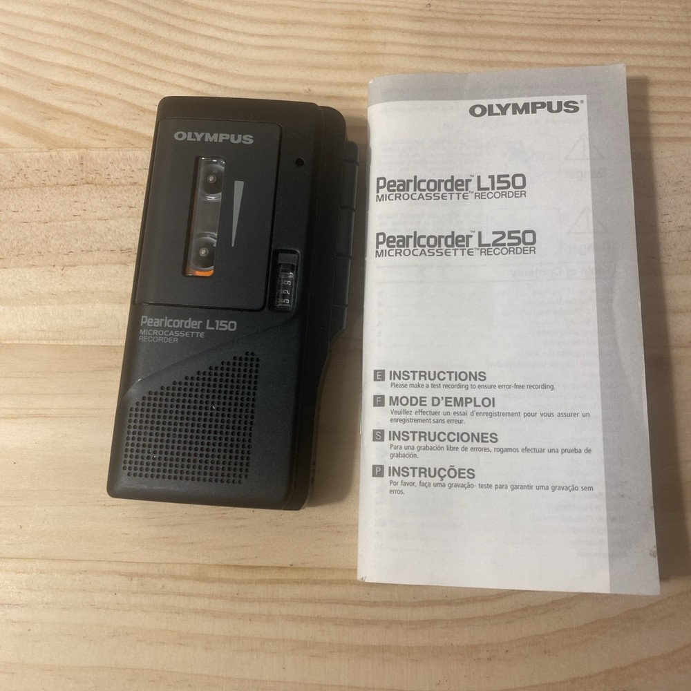 Olympus Pearlcorder L150 Microcassette Recorder