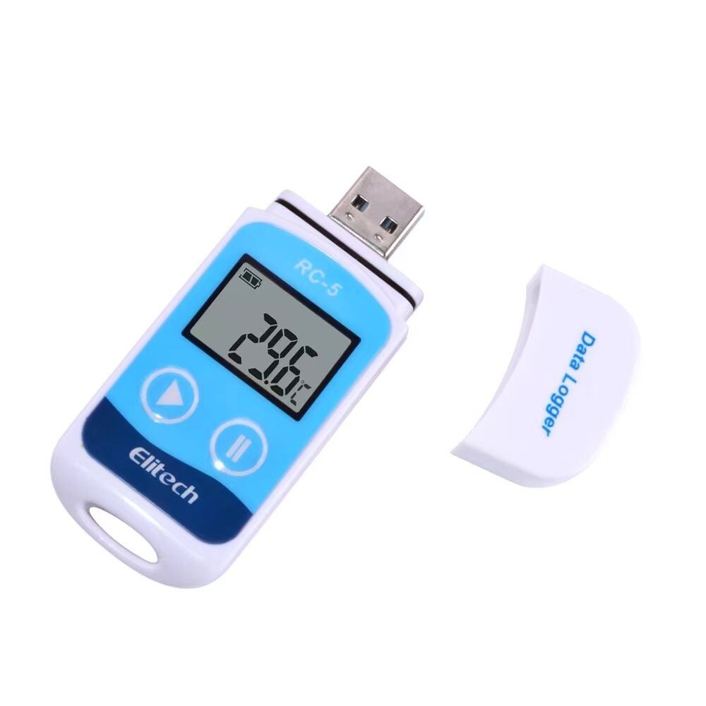 YIERYI RC5 Digital Temperature Data logger Recorder USB Internal Sensor Reporter