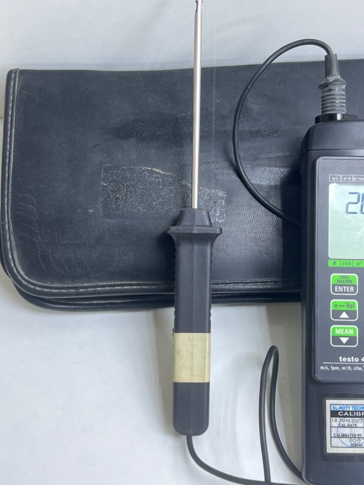 Testo 435 Data Log Anemometer with Probe