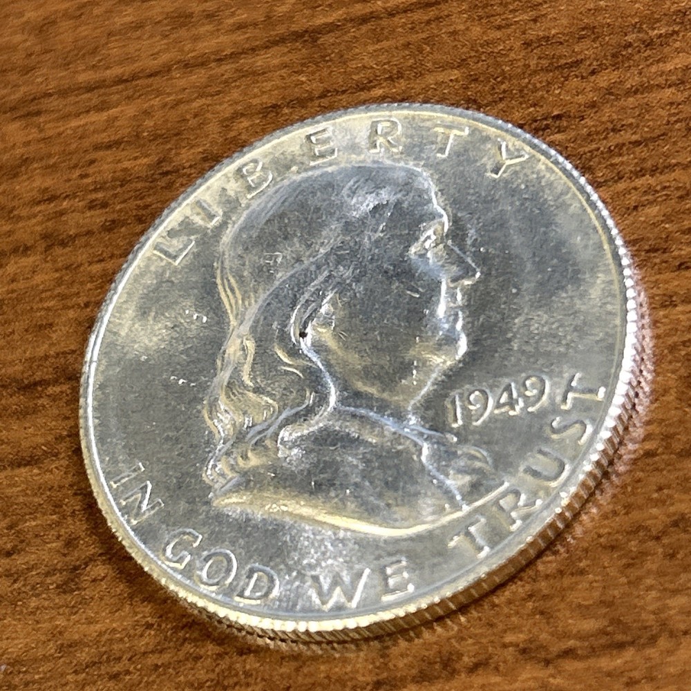 1949-S Franklin Half Dollar Uncirculated