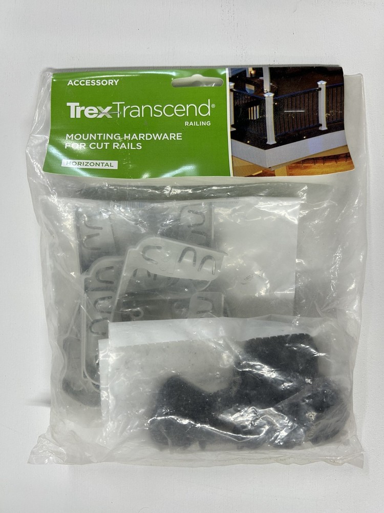 Trex Transcend railing mounting hardware kit for cut rails