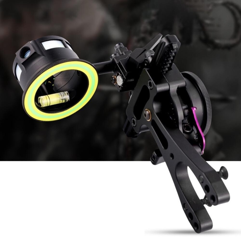 Improved-Accuracy High Performance Bow Sight With Multi Directional Adjustments