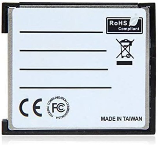 SD SDHC SDXC to CF Type I Compact Flash Memory Card Adapter Reader Support16/...