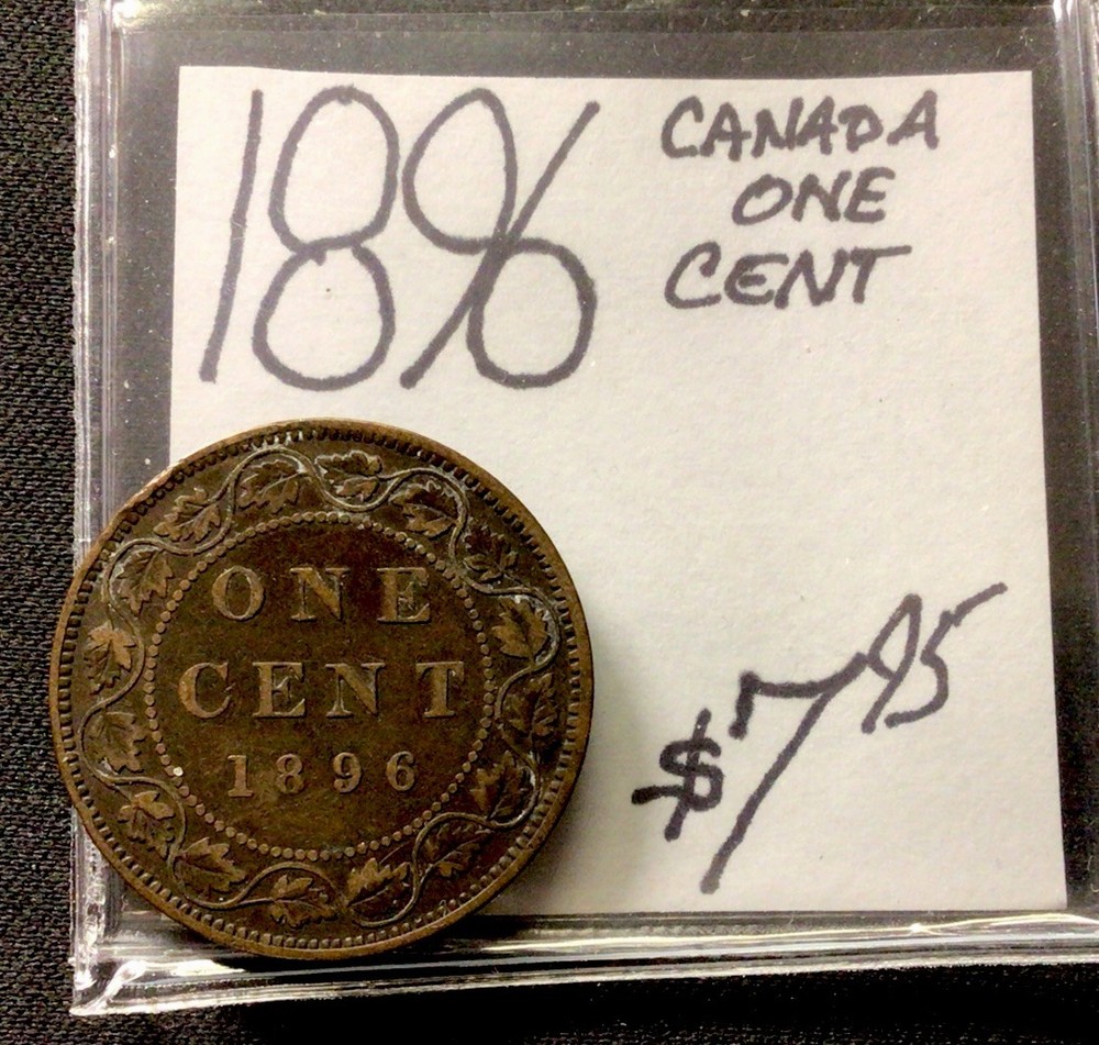 1896 Canada One Cent! ENN Coins