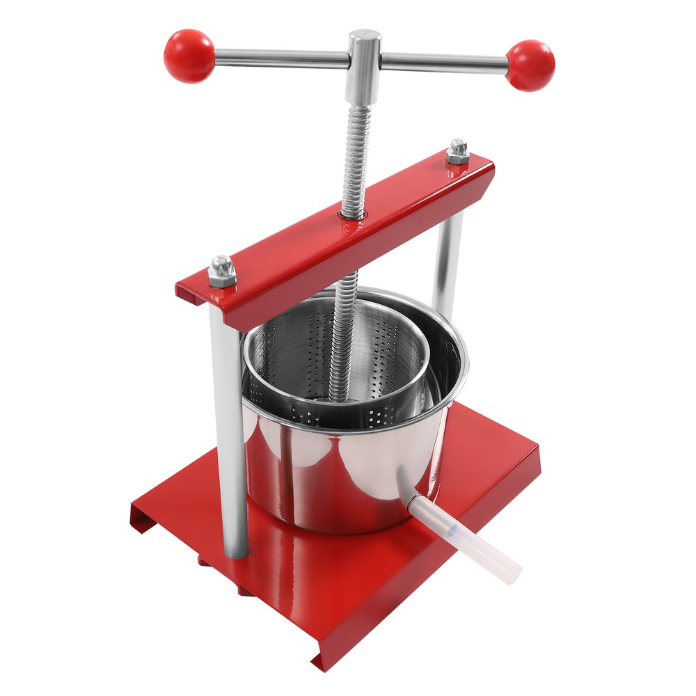 0.8 Gal Cheese Tincture Herb Fruit Wine Manual Press Power Ball Handle