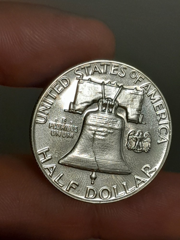 1958 Proof Franklin Half Dollar