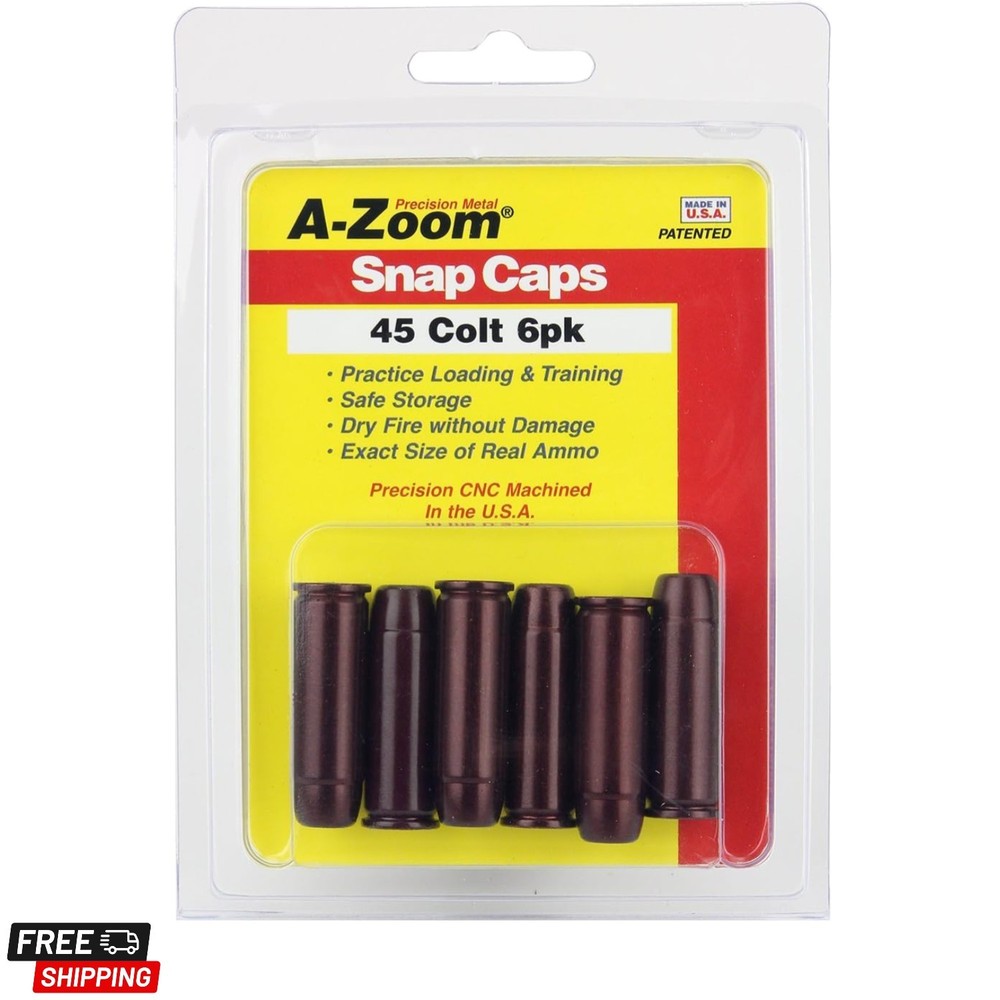 45 Colt Precision Snap Caps 6 Pack