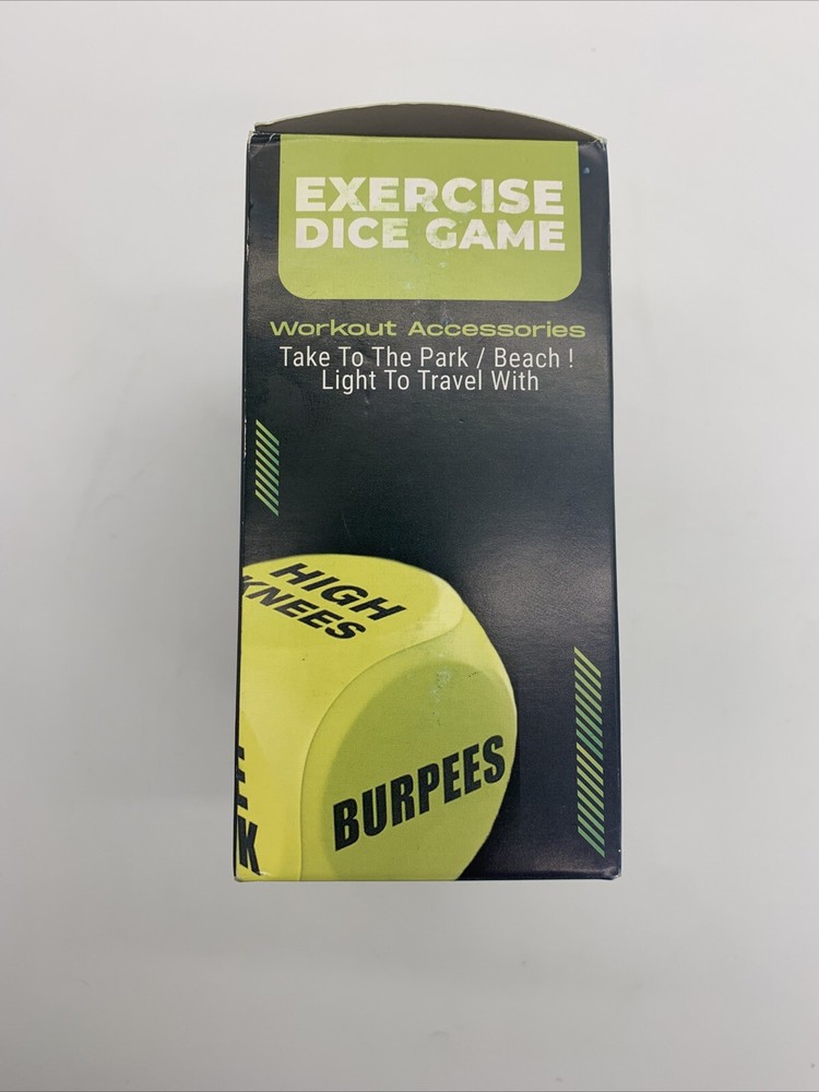 Skywin Workout Dice - Fun Exercise Dice for Solo or Group Classes, 6-Sided Foam