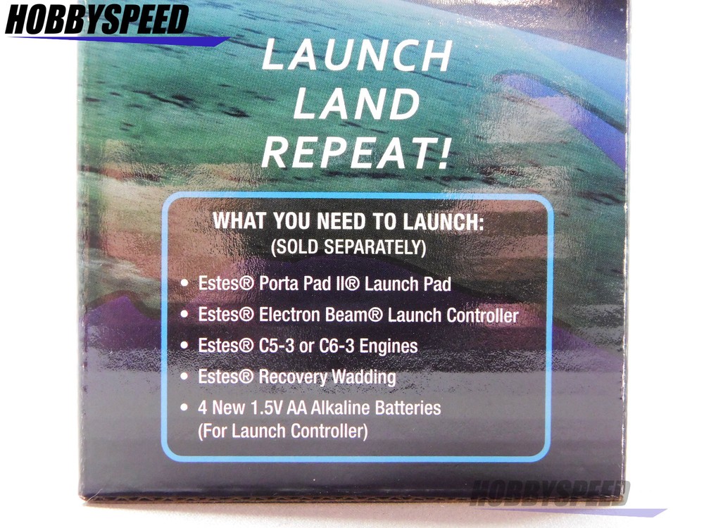 ESTES KERBAL ROCKET & JEB FLYING MODEL KIT INTERMEDIATE launch EST9726 NEW