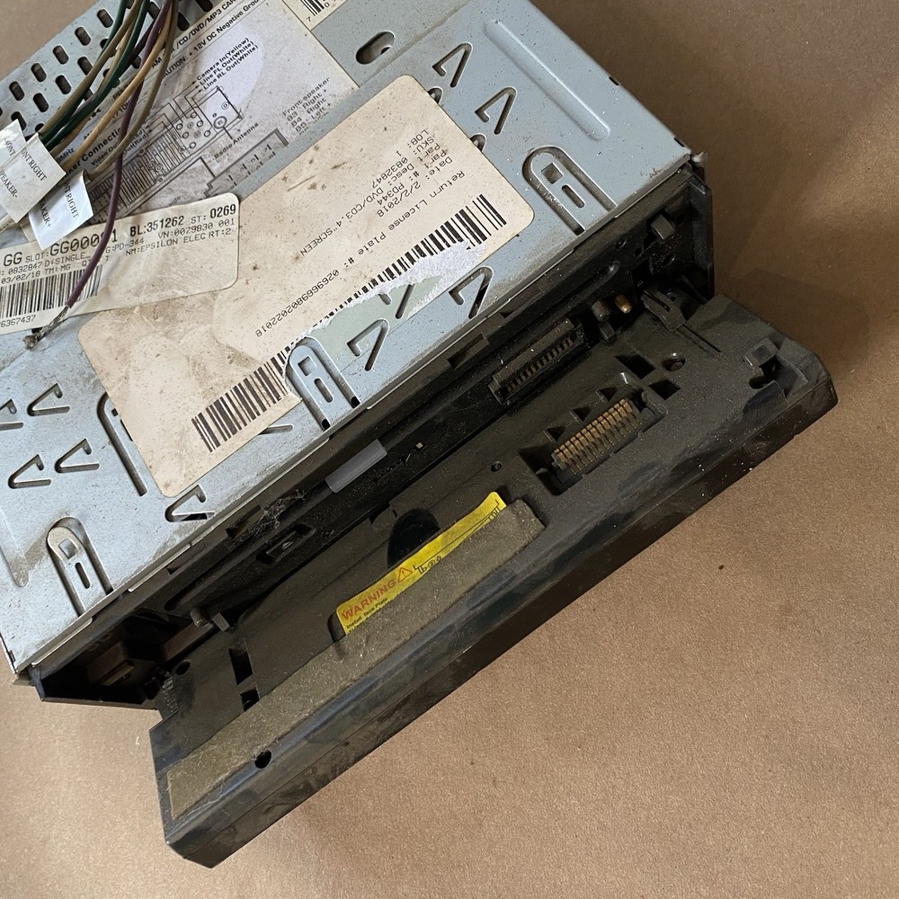 Power Acoustik PD-344 Faceplate