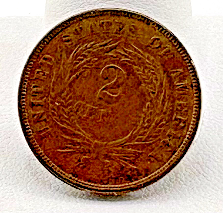 1864 2 Cents